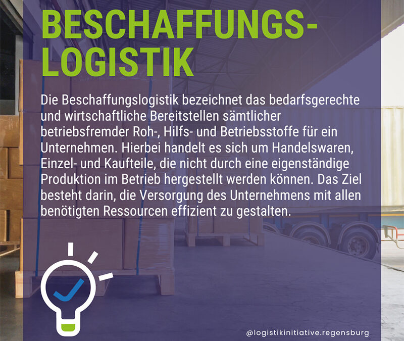 Die Branchen der Logistik – Teil I