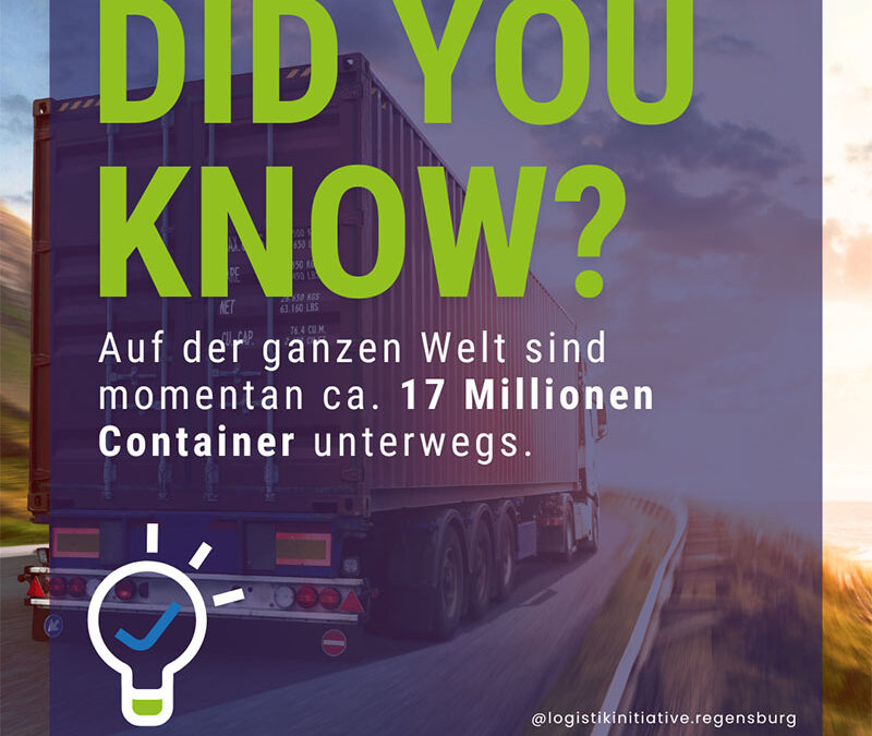 Ca. 17 Mio. Container unterwegs